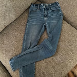 American eagle size 0 skinny jeans